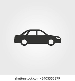 Icono de taxi - Ilustración vectorial simple
