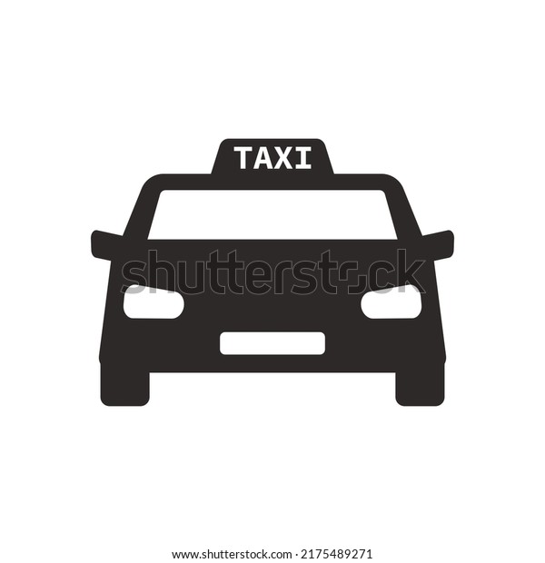 Taxi icon. Taxi stand.\
Vector.