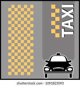 Taxi Icon Symbol Vector Illustration
