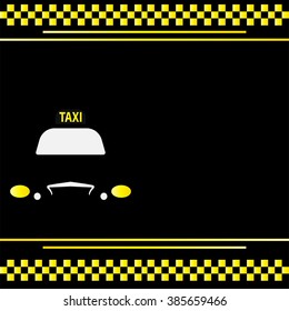 Taxi Icon Symbol Vector Illustration