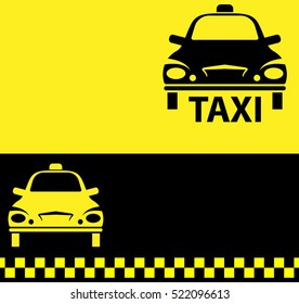 Taxi Icon Symbol Vector Illustration