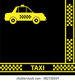 Taxi Icon Symbol Vector Illustration