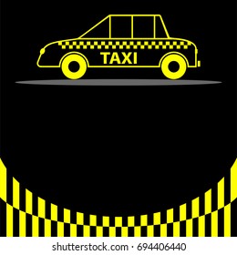 Taxi Icon Symbol Vector Illustration