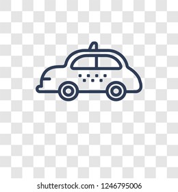 Taxi icon. Trendy Taxi logo concept on transparent background from Transportation collection