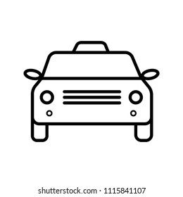 Taxi icon vector