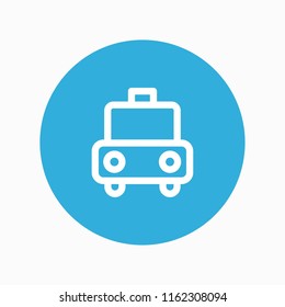 taxi icon vector