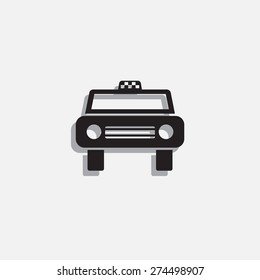 Taxi Icon - vector