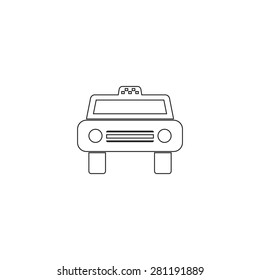 Taxi Icon - vector