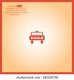Taxi Icon - vector