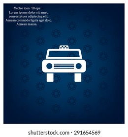 Taxi Icon - vector