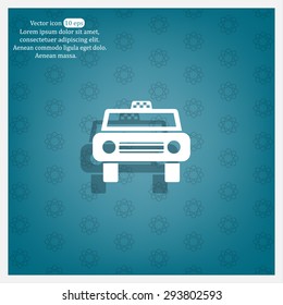 Taxi Icon - vector