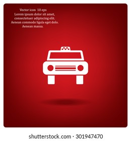 Taxi Icon - vector