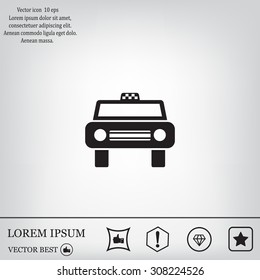 Taxi Icon - vector