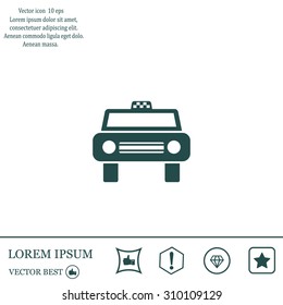 Taxi Icon - vector