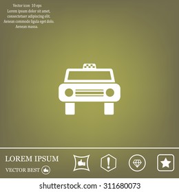 Taxi Icon - vector