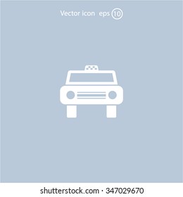 Taxi Icon - vector