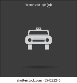 Taxi Icon - vector