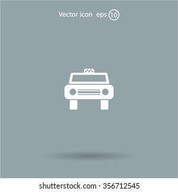 Taxi Icon - vector