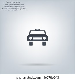 Taxi Icon - vector