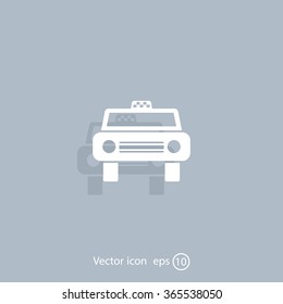 Taxi Icon - vector