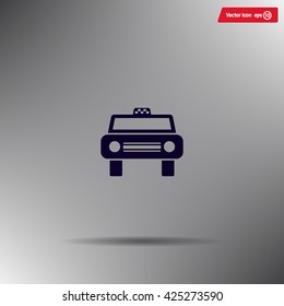 Taxi Icon - vector