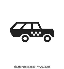 Taxi icon vector