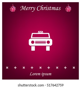Taxi Icon - vector