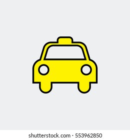 Taxi icon vector