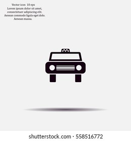 Taxi Icon - vector