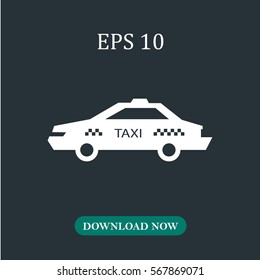 Taxi icon vector