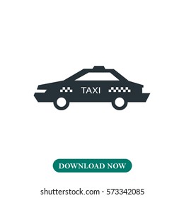 Taxi icon vector