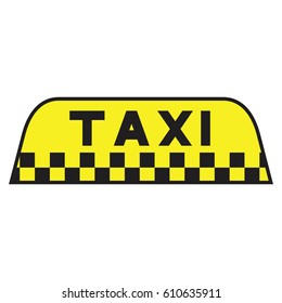 taxi icon vector