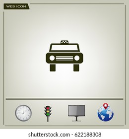 Taxi Icon - vector