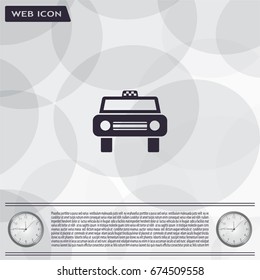 Taxi Icon - vector