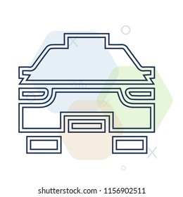 Taxi icon vector can be used as png, Taxi