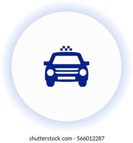 Taxi  icon. Vector design.