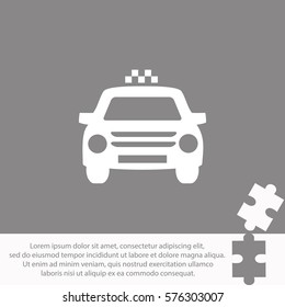 Taxi  icon Vector design.