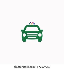 Taxi  icon Vector design. Colored illustration.