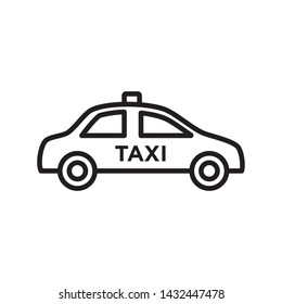 taxi icon vector design template
