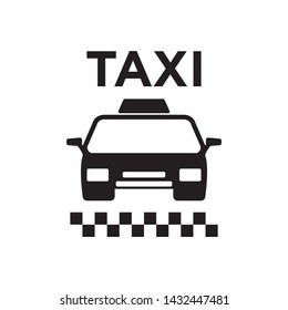 taxi icon vector design template