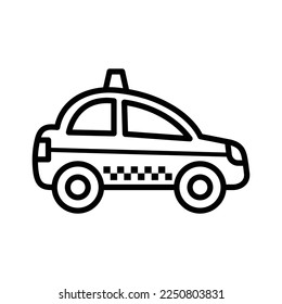 taxi icon vector design template in white background