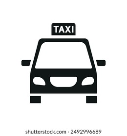 Taxi icono diseño de Vector Plantillas concepto simple y moderno