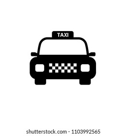 Taxi icon.  vector illustration