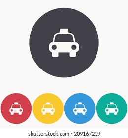 taxi icon , vector illustration