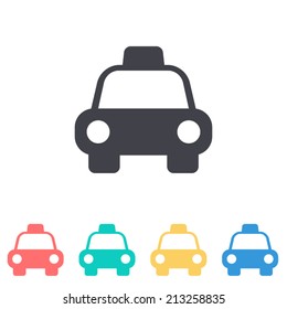 taxi icon , vector illustration