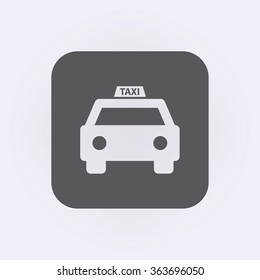 Taxi icon . Vector illustration