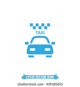 Taxi icon vector illustration eps10. 