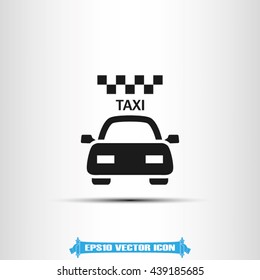 Taxi icon vector illustration eps10. 