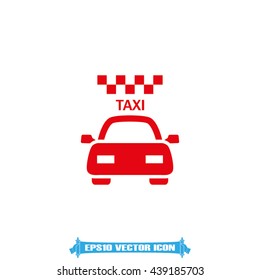 Taxi icon vector illustration eps10. 