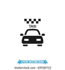 Taxi icon vector illustration eps10. 